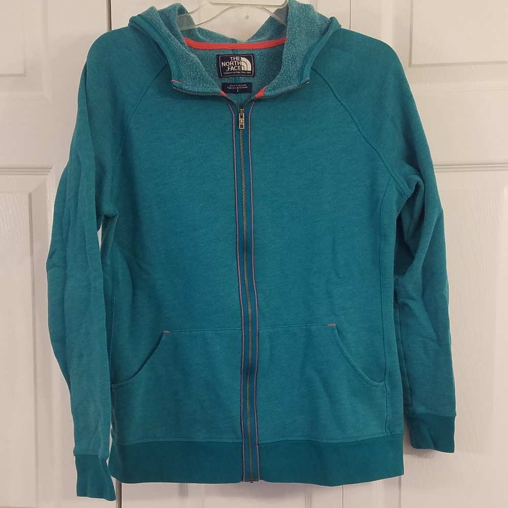 Hooded North Face Sweat Jacket